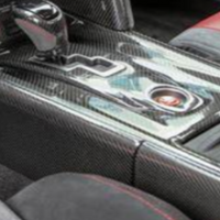 NISSAN GTR CARBON FIBER CENTER CONSOLE COVER 2008-2016