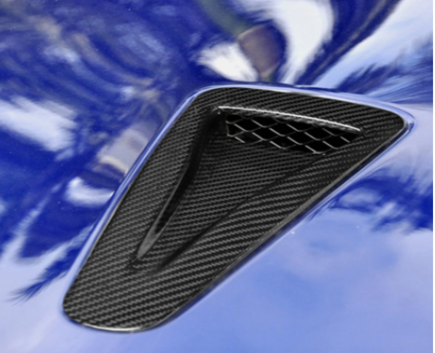 NISSAN GTR CARBON FIBER HOOD VENT 2009-16